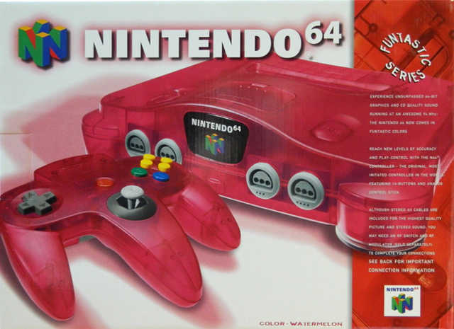 Nintendo 64 (Funtastic Series N64) Watermelon Red