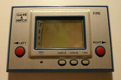 Game & Watch: Fire (Single Screen - Silver Series)