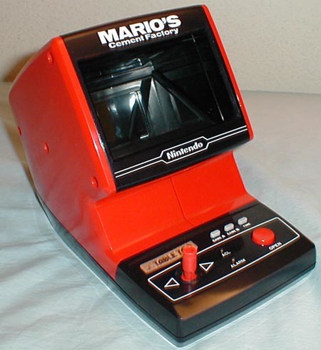 Vintage Nintendo offers Game & Watch Mario’s Cement Factory Handheld Electronic Game