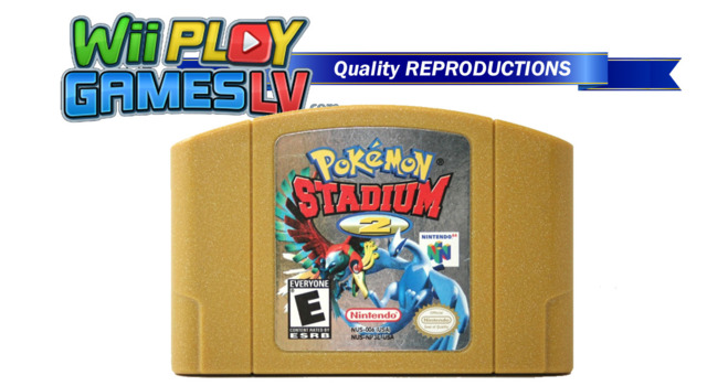 Pokemon Stadium 2 popular Gold Cartridge for Nintendo 64