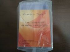 Premier - Choice Tall Semi-Rigid Graded Card Holders