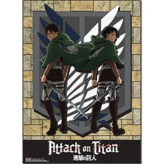 Attack on Titan - Eren and Levi Wall Scroll