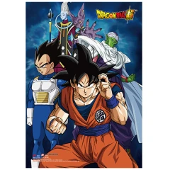 Dragon Ball Z Super-Battle of Gods Group 3 Wall Scroll