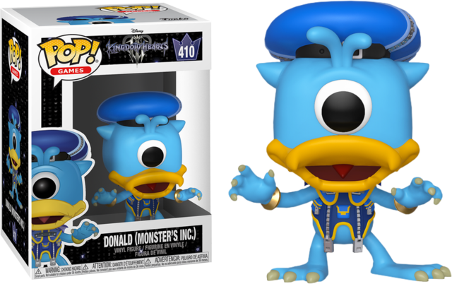 #410 - Kingdom Hearts - Donald (Monsters INC.) Pop!