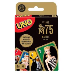 Mattel 75th Anniversary UNO Playing Cards