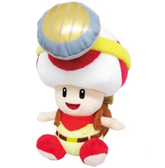 Little Buddy Super Mario Series Captain Toad Sitting Plush, 6.5