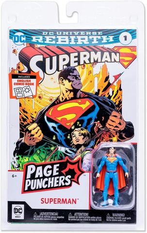 DC Page Punchers - Superman w/comic