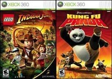 LEGO Indiana Jones - The Original Adventures + Kung Fu Panda (Xbox 360)