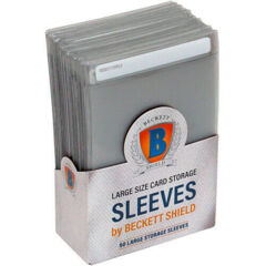 Beckett Shield Card Sleeves - Semi-rigid Storage - Thick (50ct)