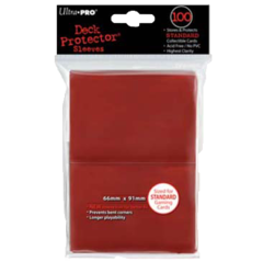 Ultra Pro Deck Protector Red (100 ct)