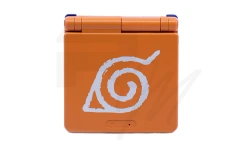 GameBoy Advance SP 001 Custom Shell (Naruto Leaf Version)