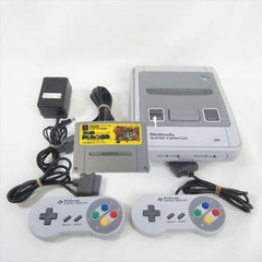 Super Famicom Console (Two Controllers + Super Mario World)