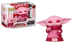 #493 - star wars - Grogu with Cookies (Valentine's Day) Pop!