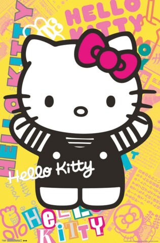 nonum  Hello Kitty - (Hello Kitty Hug) - Poster