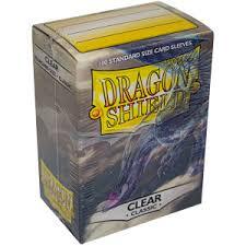 Classic Clear - Standard Boxed Sleeves (Dragon Shield) - 100 ct