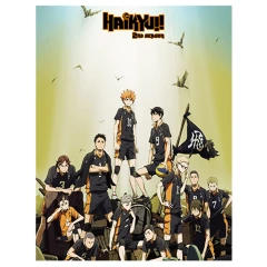 Haikyu!! - S2 Key Art Sublimation Throw Blanket