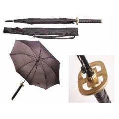 Heiwa (Peace) Samurai Sword Handle Umbrella White