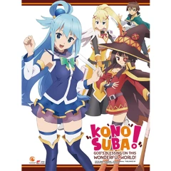 Konosuba Key Art 2 Wall Scroll