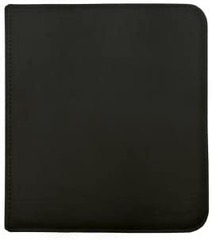 Ultra Pro - 12-Pocket Zippered Pro-Binder - Black