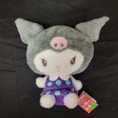 Furyu - Sanrio - Kuromi - Retro Big Plush