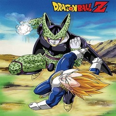 Dragon Ball Z Cell & Vegeta - Throw Blanket