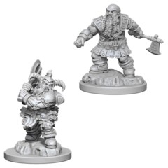D&D Nolzur's Marvelous Miniatures - Dwarf Barbarian Male