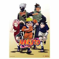 Naruto Group Wall Scroll