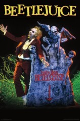 #345 Beetlejuice Grave Poster