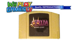 Legend of Zelda Majora's Mask MASKED QUEST (Nintendo 64 REPRODUCTION)