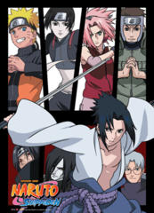 Naruto Shippudden Wall Scroll