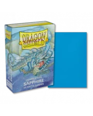 Dragon Shield Japanese-Size Matte sleeves: Sapphire