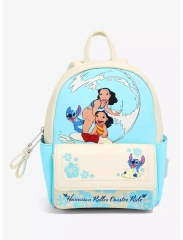 Lilo & Stitch - Hawaiian Roller Coaster Ride (Mini Backpack) - Disney Loungefly