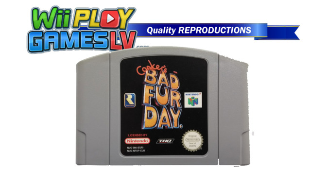 Conker's Bad Fur Day for Nintendo factory 64