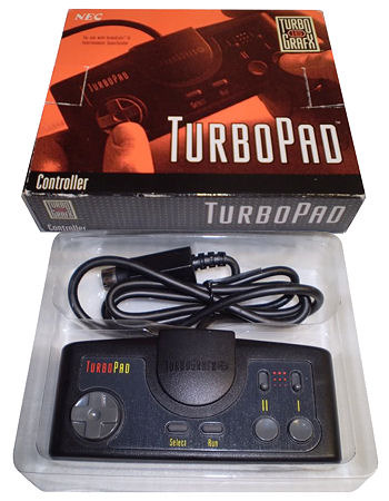 Official NEC TurboGrafx-16 TurboTap factory and TurboPad