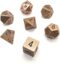 Solid Metal Copper Color Polyhedral 7-Die Set - CHX27024