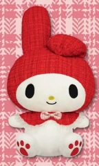 Furyu - Sanrio - My Melody Red Tweed Hood Plush