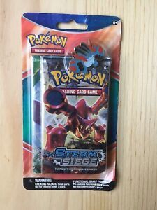 Pokemon - Steam Seige Booster Pack And Collectors Pin