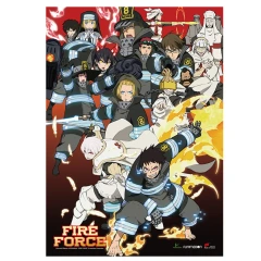 Fire Force - Key Art Group Wall Scroll
