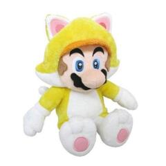 Little Buddy Super Mario 3D World Series Neko Cat Mario Plush, 10