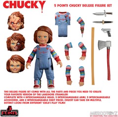 Child's Play Chucky 5 Point Deluxe Action Figure