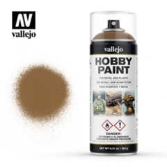 Vallejo Spray Primer: Leather Brown 400 ml.