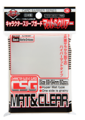 Hyper Mat Character Sleeve Gurde - Clear (60 ct)