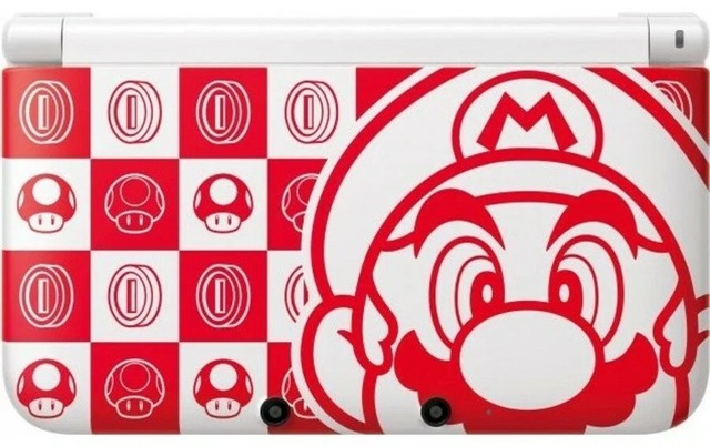 Nintendo 3DS XL (Mario White+Red Edition)