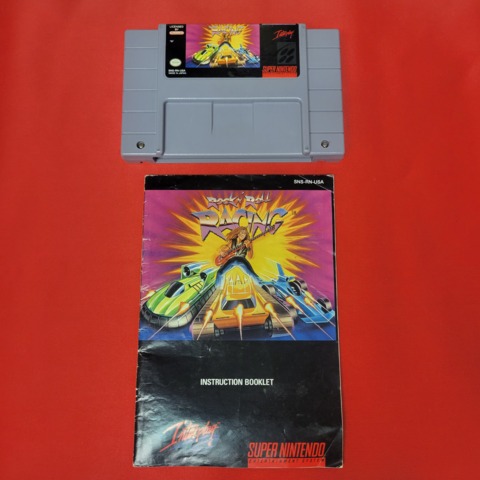 Rock N Roll Racing Game & Manual
