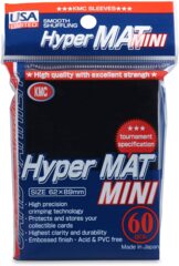 Hyper Mat Black - Mini Sleeves - USA (KMC) - 60 ct