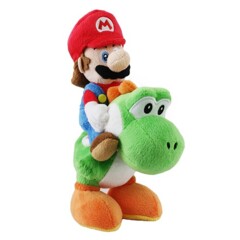 Mario Riding Yoshi 8