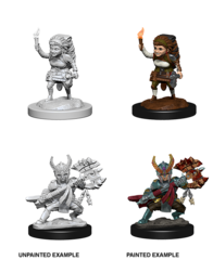 D&D Nolzur's Marvelous Miniatures - Halfling Fighter Female