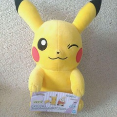 Pokemon - Pikachu Take Me with You Mofugutto Plush