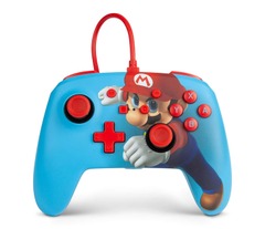 PowerA Enhanced Wired Controller for Nintendo Switch - Mario