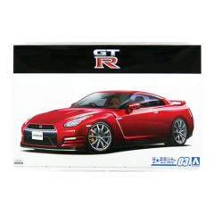 Aoshima: 1/24 Nissan R35 GT-R Pure Edition '14 Scale Model Kit